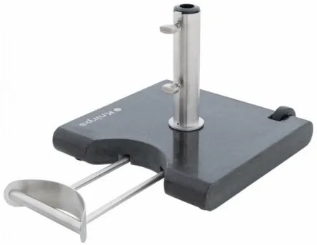 KNIRPS Trolley 40 kg - mobilny granitowy stojak na parasol ogrodowy