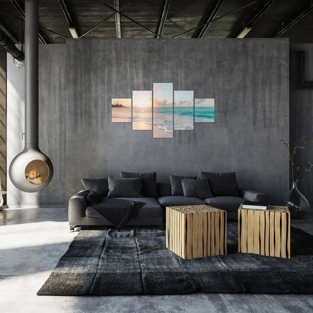 Obraz - Wymarzona plaża (125x70 cm)