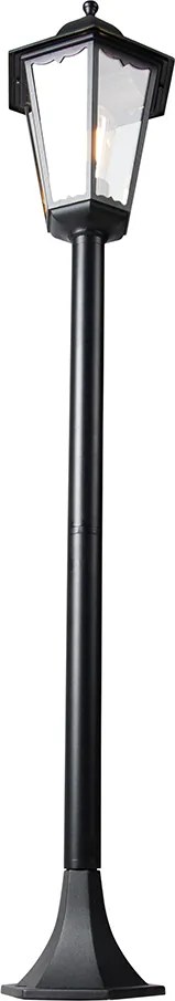 Inteligentna zewnętrzna latarnia stojąca czarna 120 cm z WiFi ST64 - New Orleans