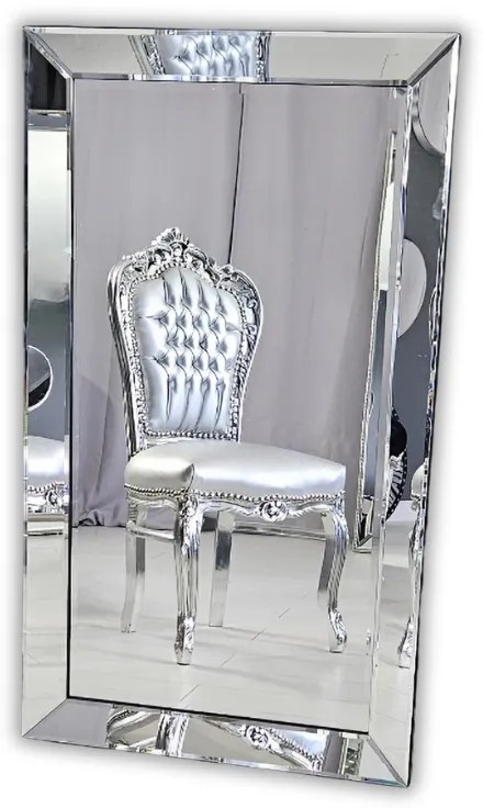 Lustro w lustrzanej ramie, prostokątne , 75x130cm