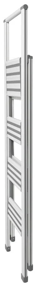 Biała metalowa drabina 153 cm – Wenko