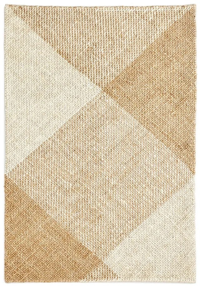Beżowo-kremowy dywan z juty 160x230 cm Maelan – Kave Home