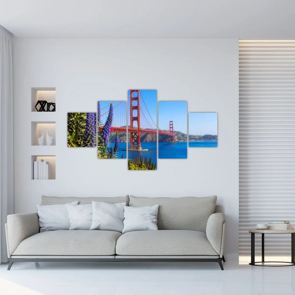 Obraz - Most Golden Gate, San Francisco (125x70 cm)