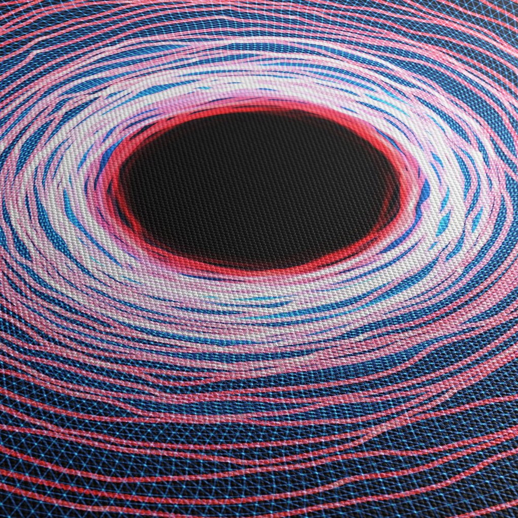 Obraz abstrakcji koła (170x50 cm)