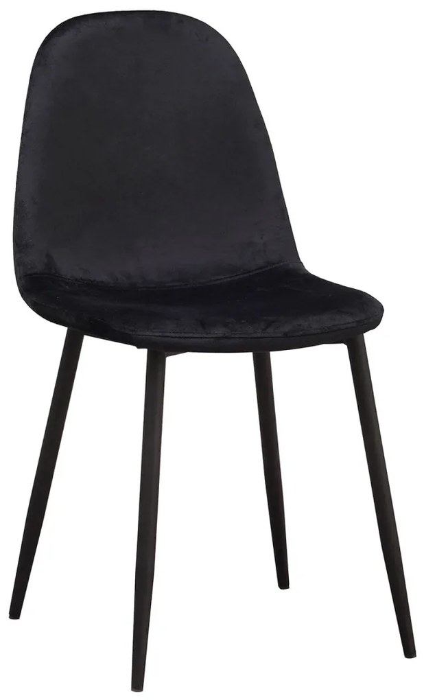 Krzeso Teok z czarnego aksamitu