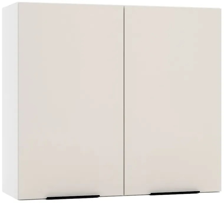 Górna Szafka Kuchenna 80 Cm Beż Piaskowy R9-F08