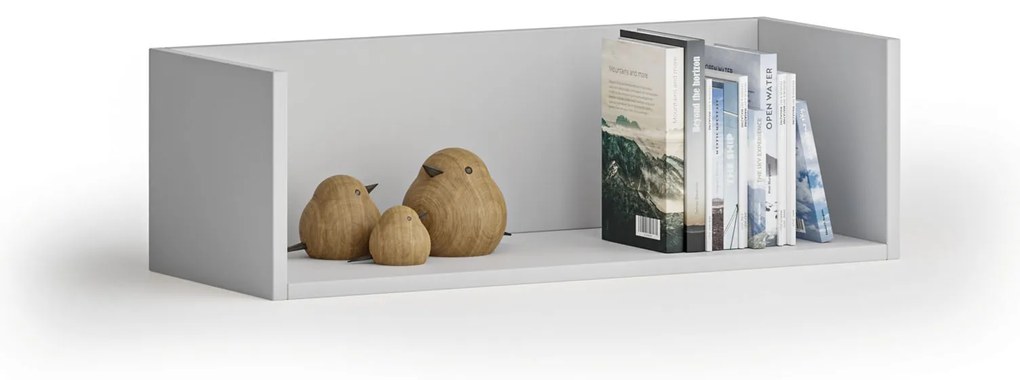 Półka ścienna 800 x 310 x 250 mm, szara