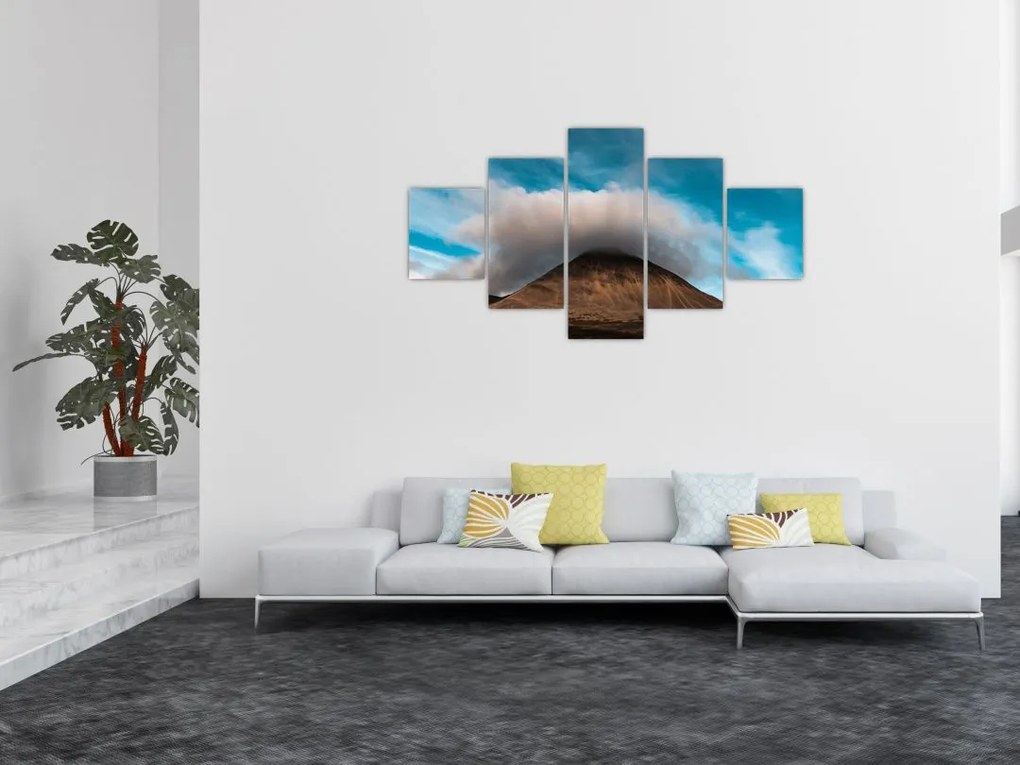 Obraz - Chmura nad szczytem (125x70 cm)