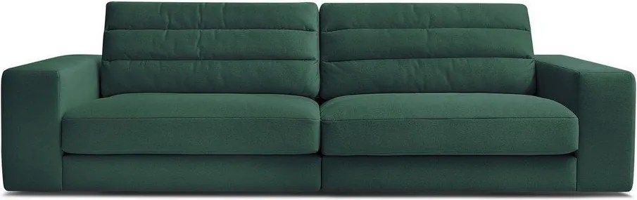 Zielona aksamitna sofa 276 cm Sierra – Bobochic Paris