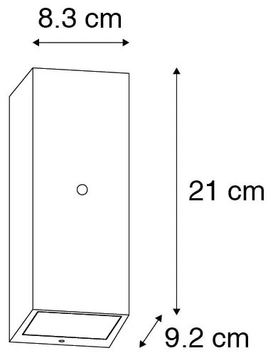 Zewnetrzna Kinkiet / Lampa scienna czarny IP44 z czujnikiem światło-ciemność - Baleno II Nowoczesny Oswietlenie zewnetrzne