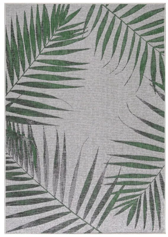 Dywan zewnętrzny Sunny Palma zielone 160 cm x 230 cm