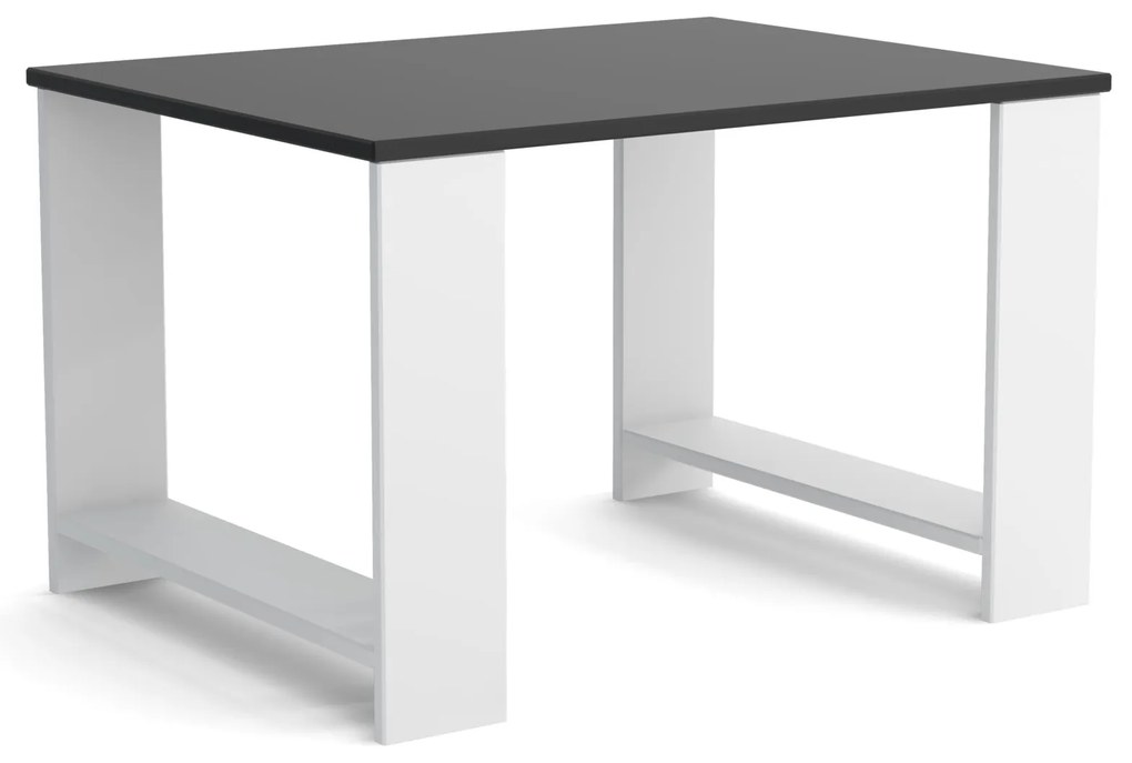 Stolik kawowy Ława Stół 65 cm MORI Biały/Czarny
