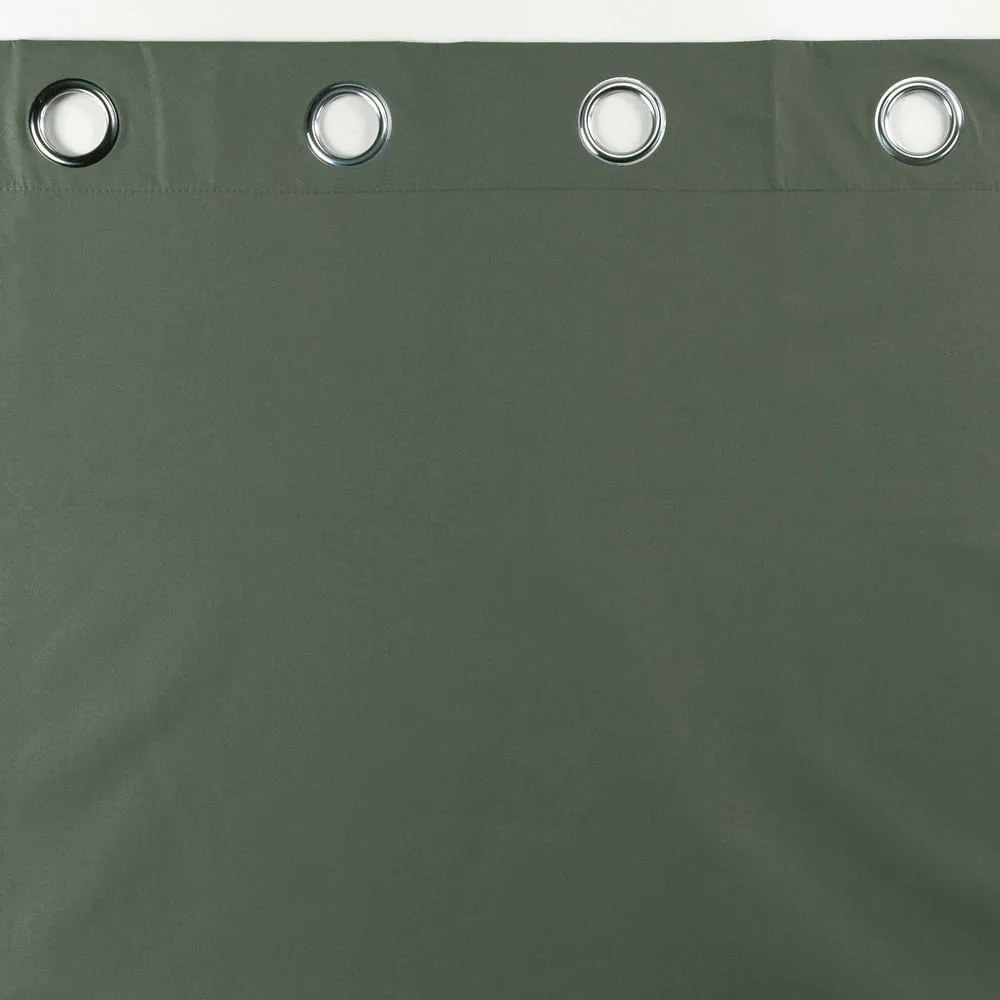 Zasłona zaciemniająca z mikrowłókna w kolorze khaki 140x260 cm Obscure – douceur d'intérieur