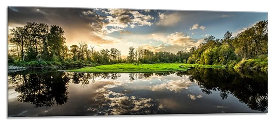 Obraz Styler Glasspik Nature, 50x125 cm