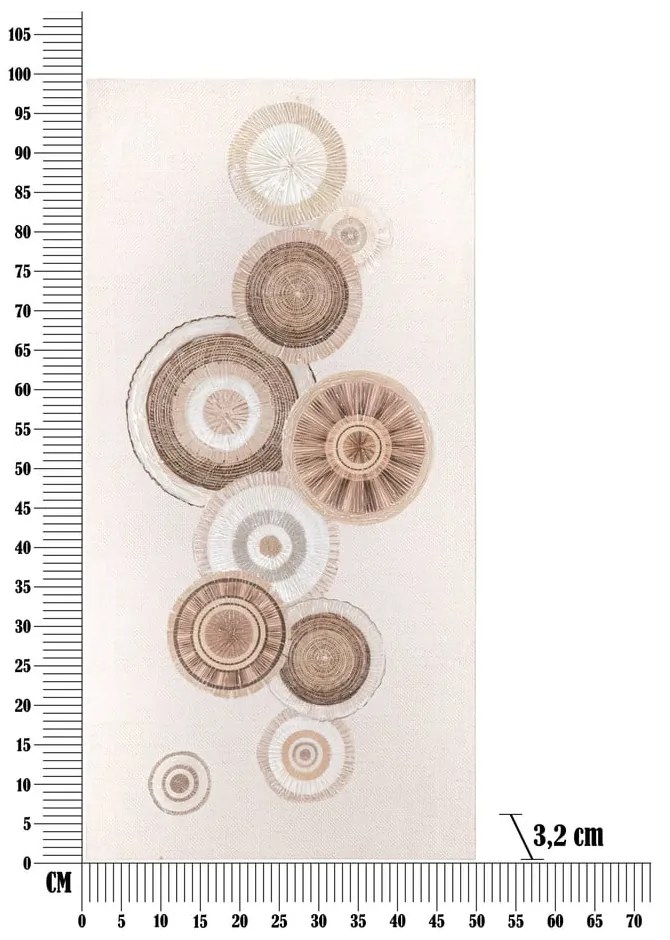 Obraz 50x100 cm Circly – Mauro Ferretti
