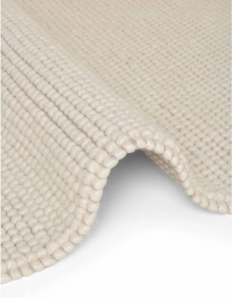 Kremowy wełniany okrągły dywan tkany ręcznie ø 200 cm Richmond Diana – Ted Baker