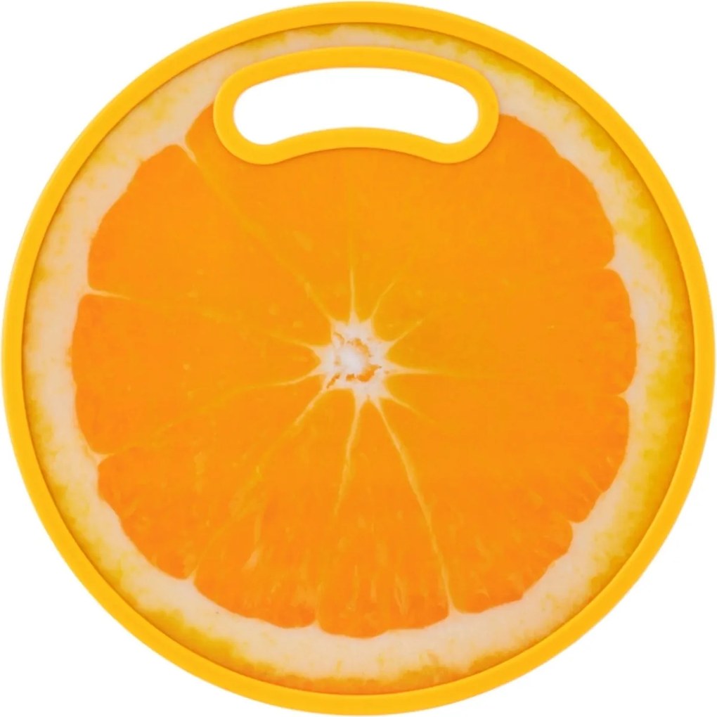Altom Deska do krojenia Tropicana pomarańczowa 30cm