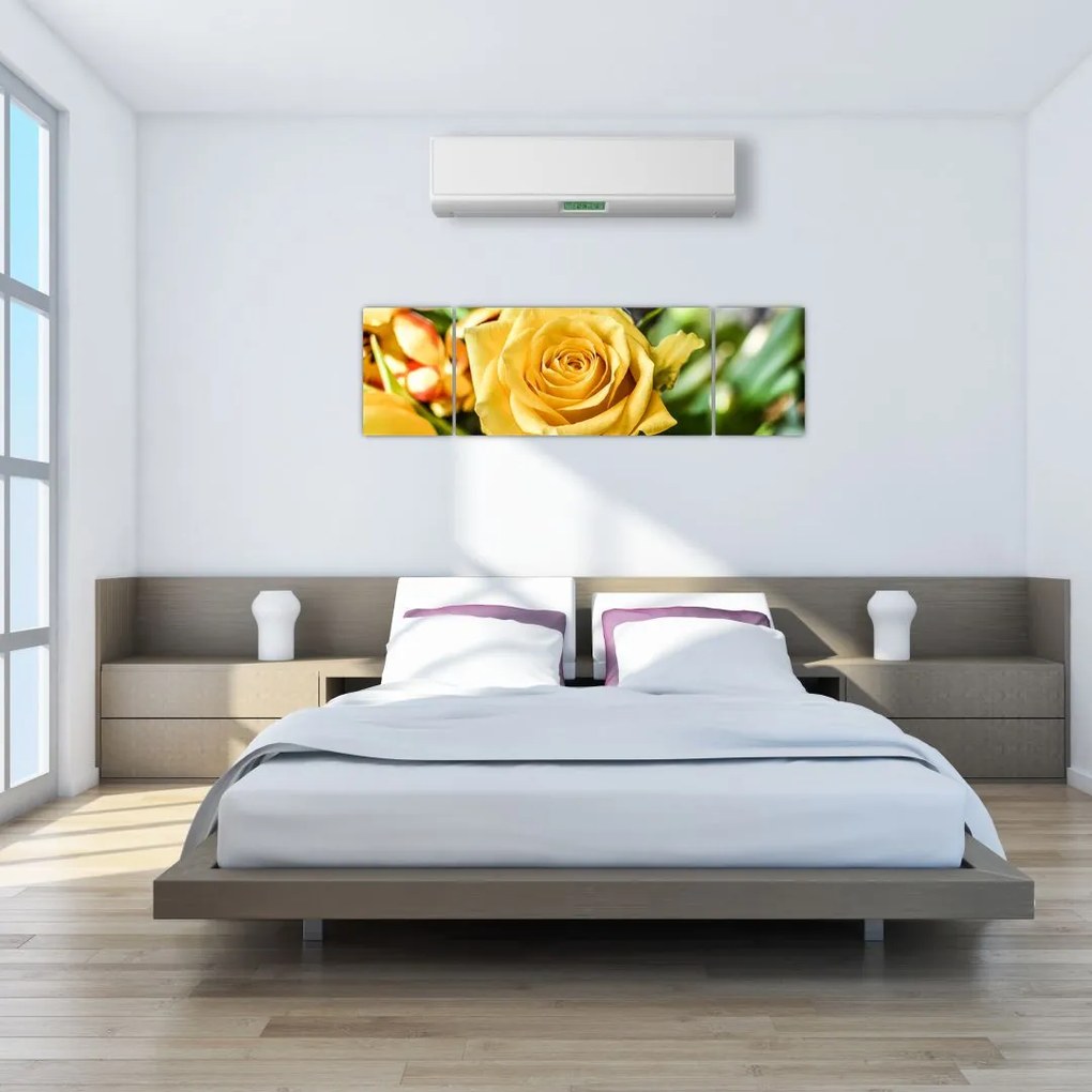 Obraz róży (170x50 cm)