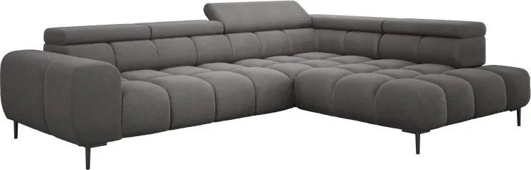 Narożnik PLAZA L Prawostronny w tkaninie Promocyjnej APHRODITE 22 WERSAL