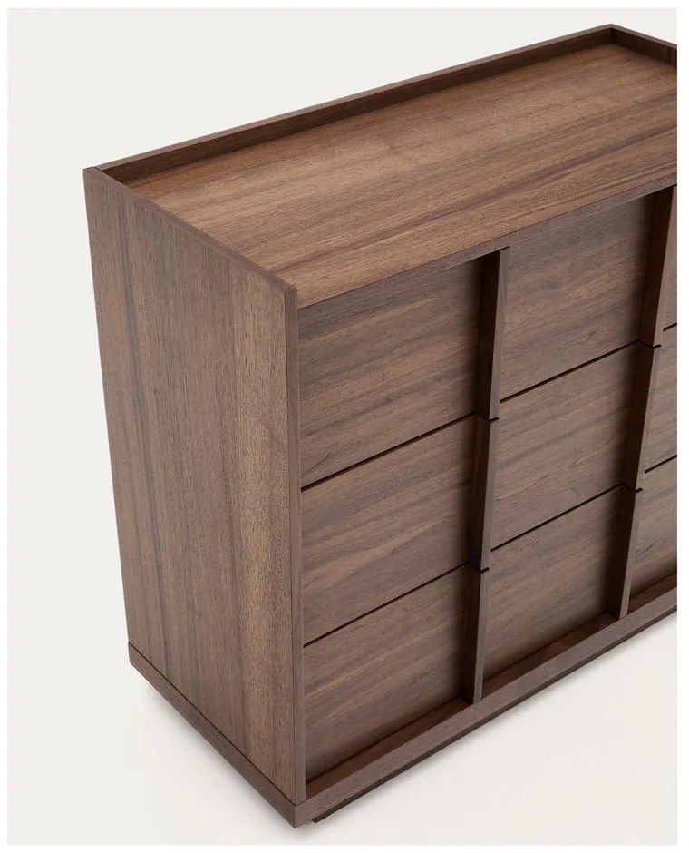 Brązowa komoda w dekorze orzecha 100x78x50 cm Onix – Kave Home