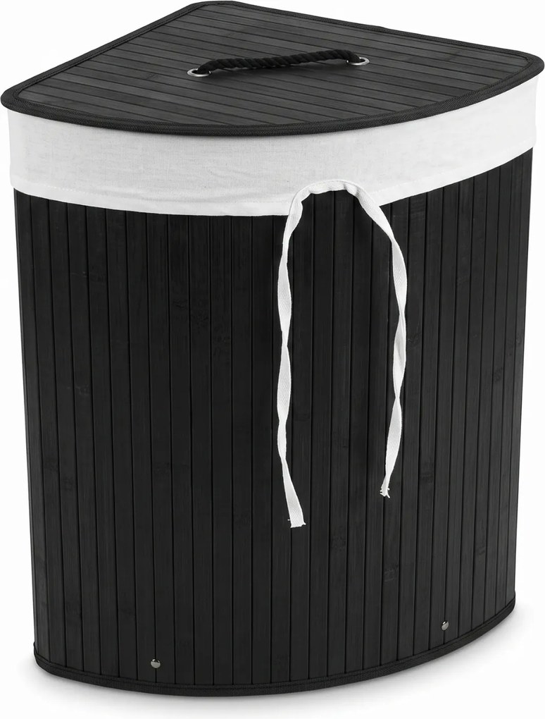 Kosz na pranie bambusowy, 60 L