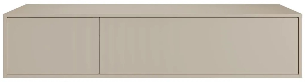 Szafka łazienkowa wisząca  - Kolor beżowy - L150 cm - ISAURE II
