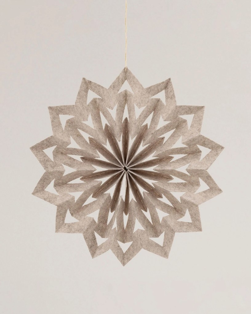 Ozdoba świąteczna Nivalis II beige 40 cm