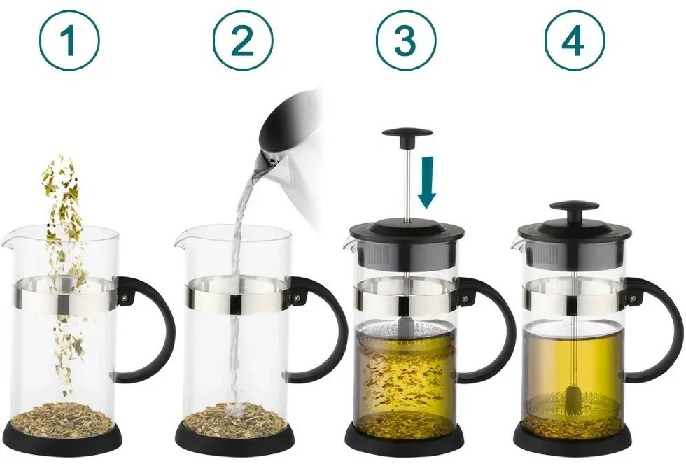Altom Dzbanek do kawy i herbaty, 350 ml, 350