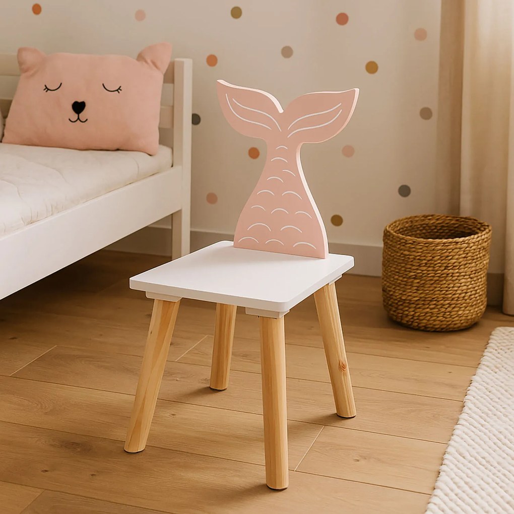 Krzesełko dziecięce ANIMALS, 24 x 29,5 x 52 cm