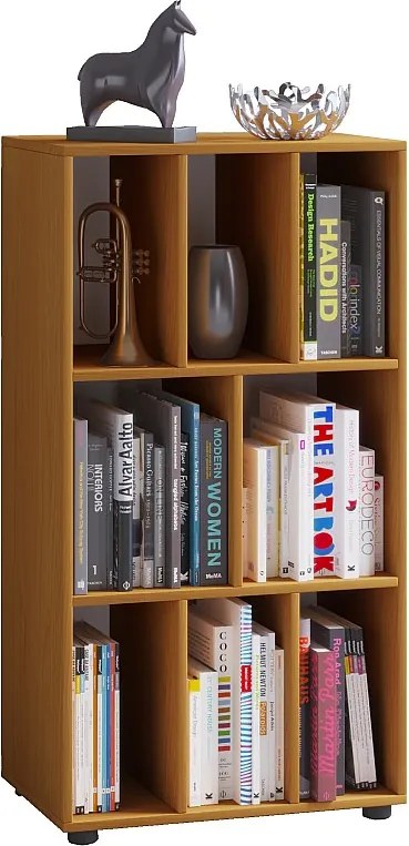 Drewniana półka na płyty Woltino