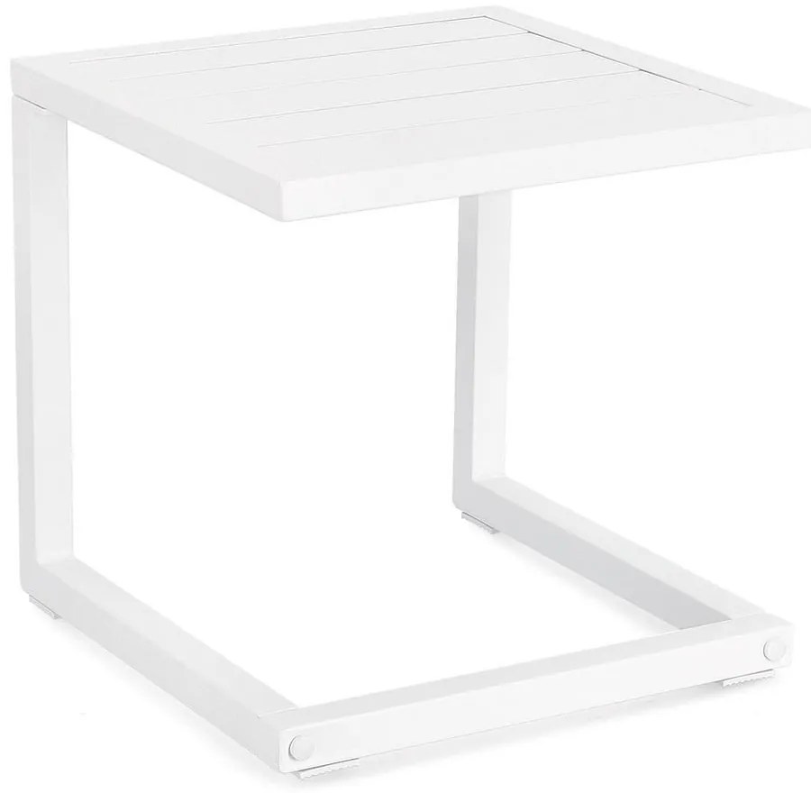 Aluminiowy stolik ogrodowy 40x40 cm Hilde – Bizzotto