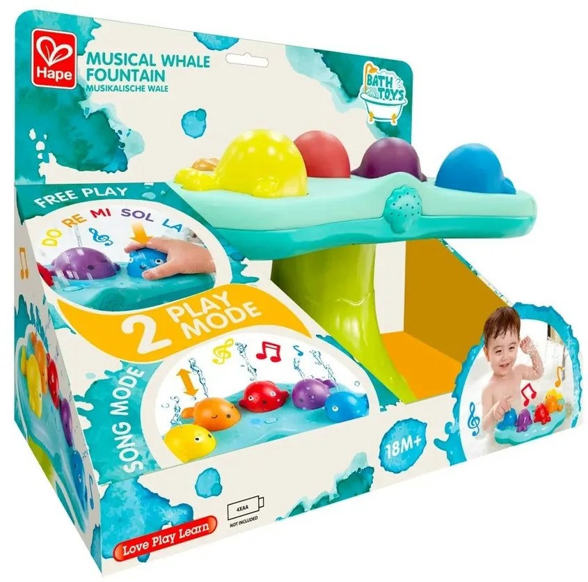 Hape Muzykalna fontanna - Wieloryb