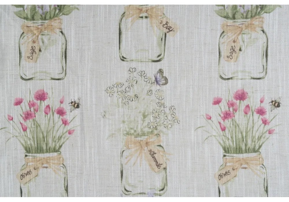 Kremowa zasłona 140x160 cm Cassia – Mendola Fabrics