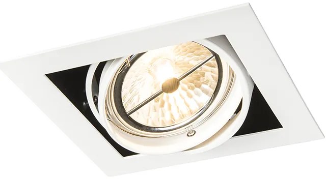 Wpuszczany reflektor biały AR111 regulowany - Oneon