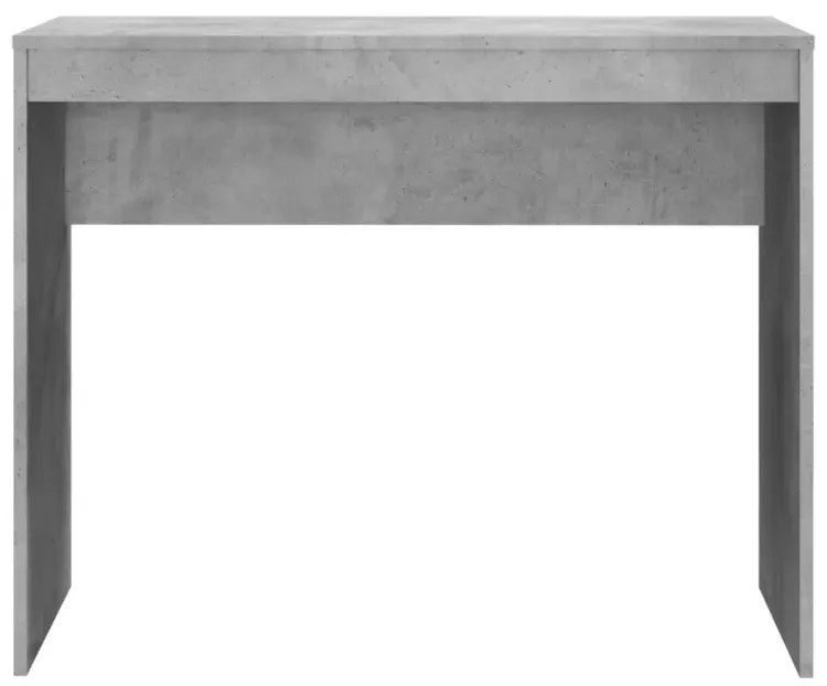 Szare małe biurko proste beton - Licata