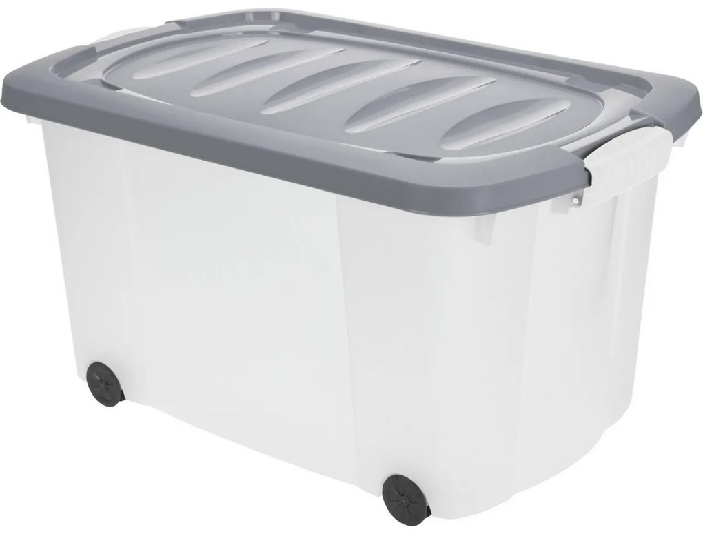 Pojemnik na kółkach, 60 x 39 x 32 cm, zielony