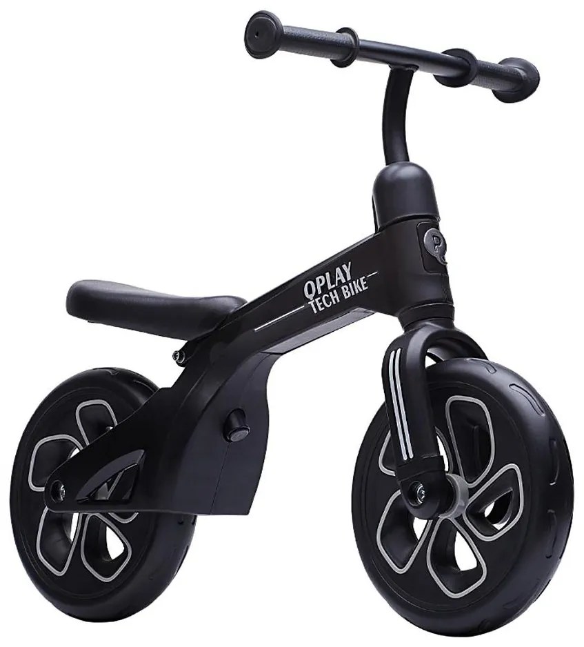 QPlay - Rowerek biegowy TECH czarny