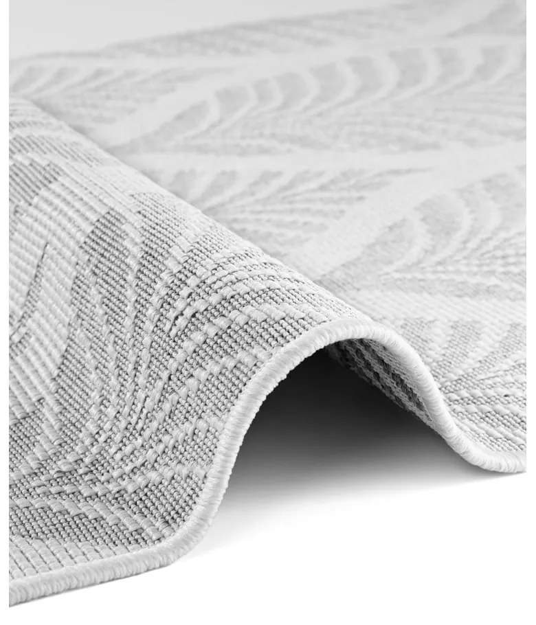 Chodnik odpowiedni na zewnątrz w szaro-śmietankowym kolorze 80x250 cm Duet Liora – NORTHRUGS