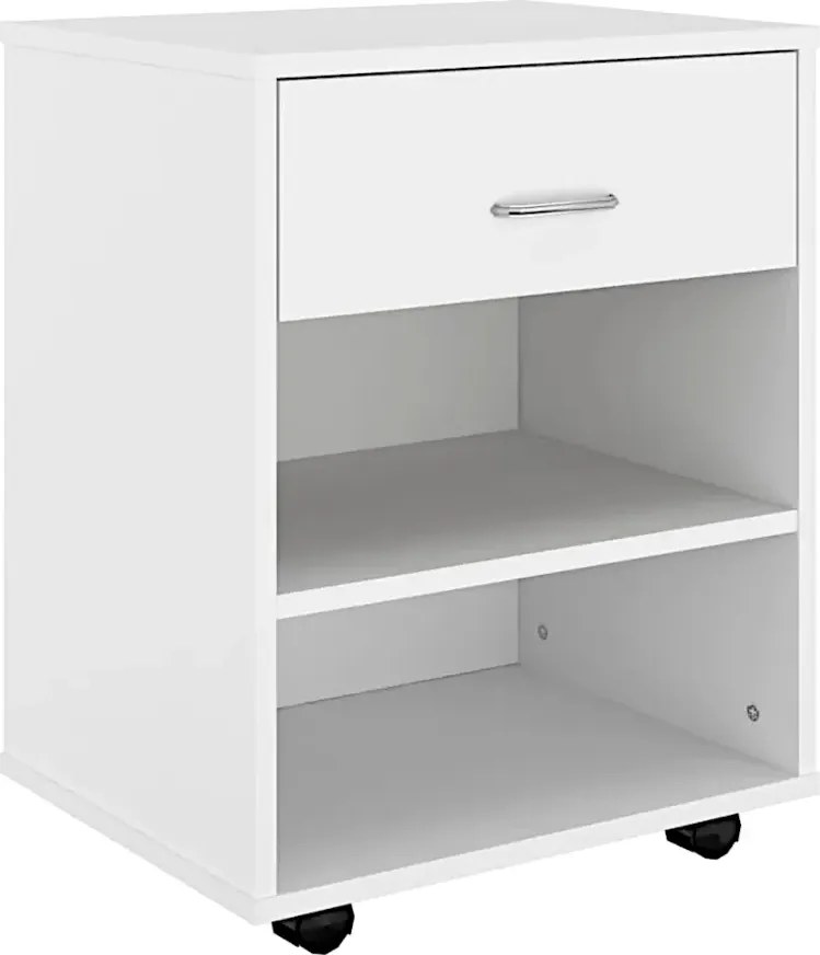 Biała Szafka Pod Biurko W9-S59