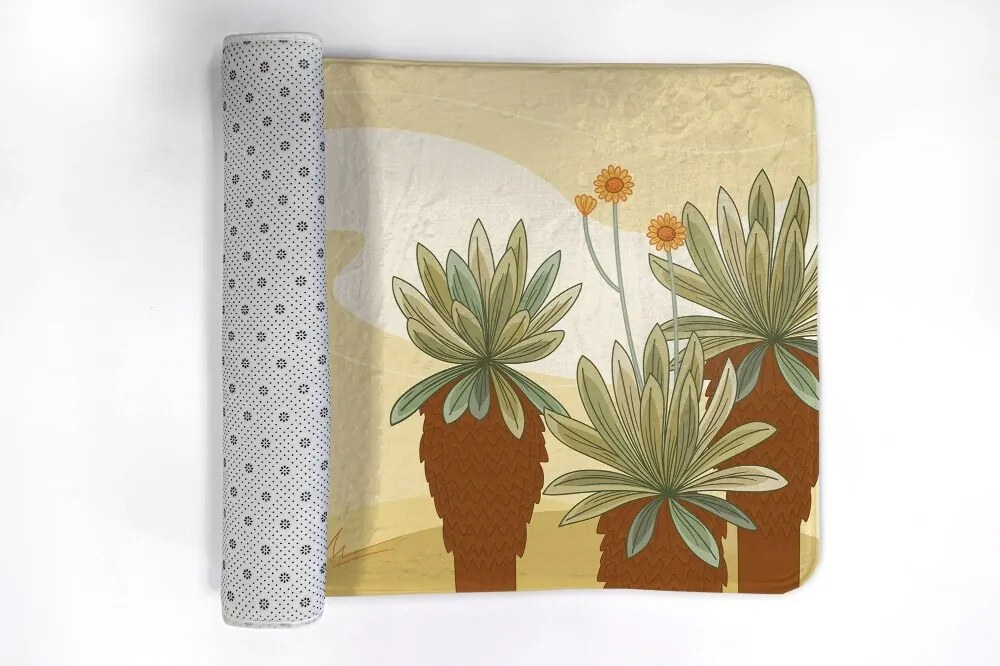 Dywanik do łazienki Dywanik do łazienki Palmy