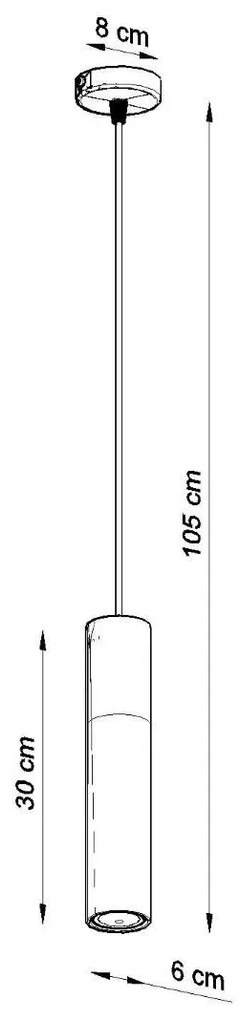 Lampa wisząca PABLO czarna SOLLUX LIGHTING