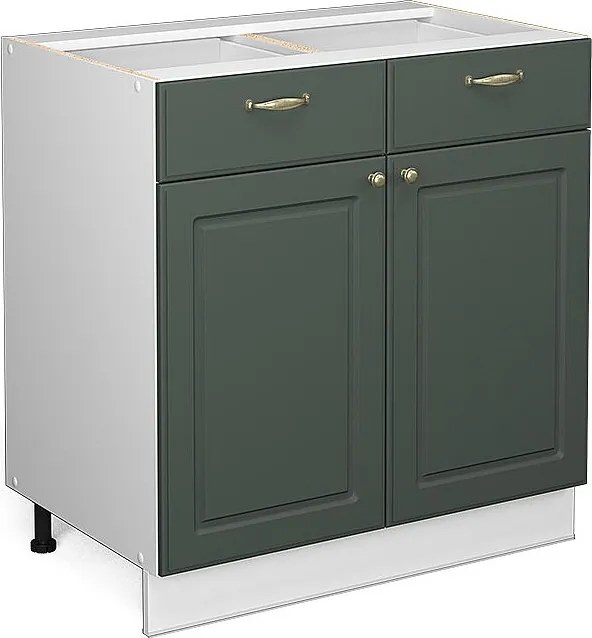 Szafka dolna do kuchni green gold country 80x51.6x82 fame-line