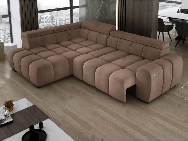 Narożnik BULL L Lewostronny z Elektryczną Regulacją SALVADOR 03 WERSAL