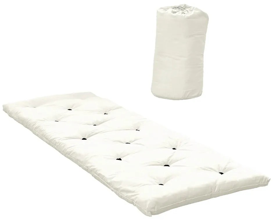 Jasnobeżowy materac dla gości Karup Design Bed In A Bag Natural, 70x190 cm
