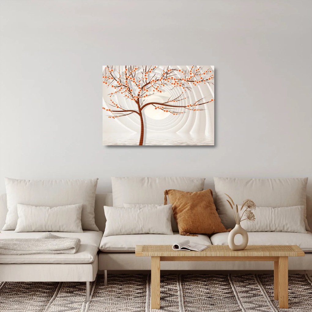 Obraz na szkle - Drzewo w nieskończoności (70x50 cm)
