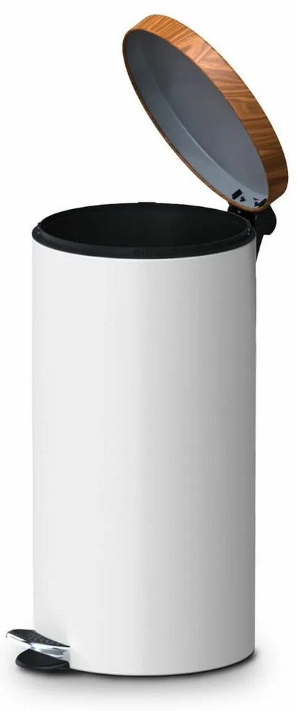 Kosz pedałowy Alda Sherwood Freedom Fresh 30 l,biały, 30 l