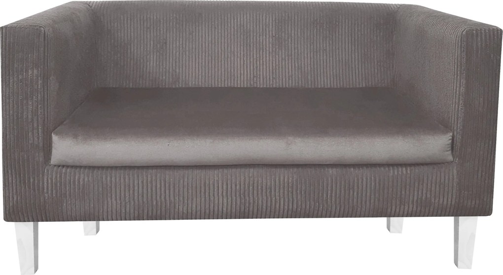 Sofa Monaco : Kolor nogi - Biała, Kolor tkaniny - Kronos22/Poso22, Typ tkaniny - Kronos/Poso, Wysokość nogi - 15 cm