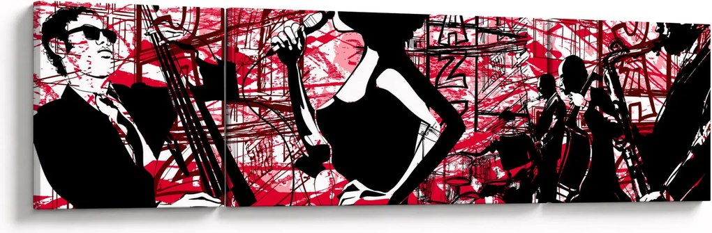 Obraz - Jazz (170x50 cm)