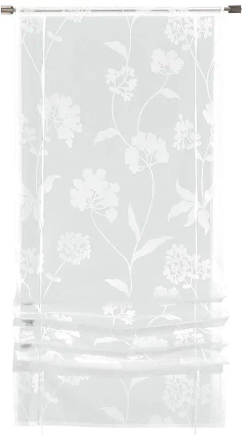 Biała roleta rzymska 60x145 cm – Sehlbach