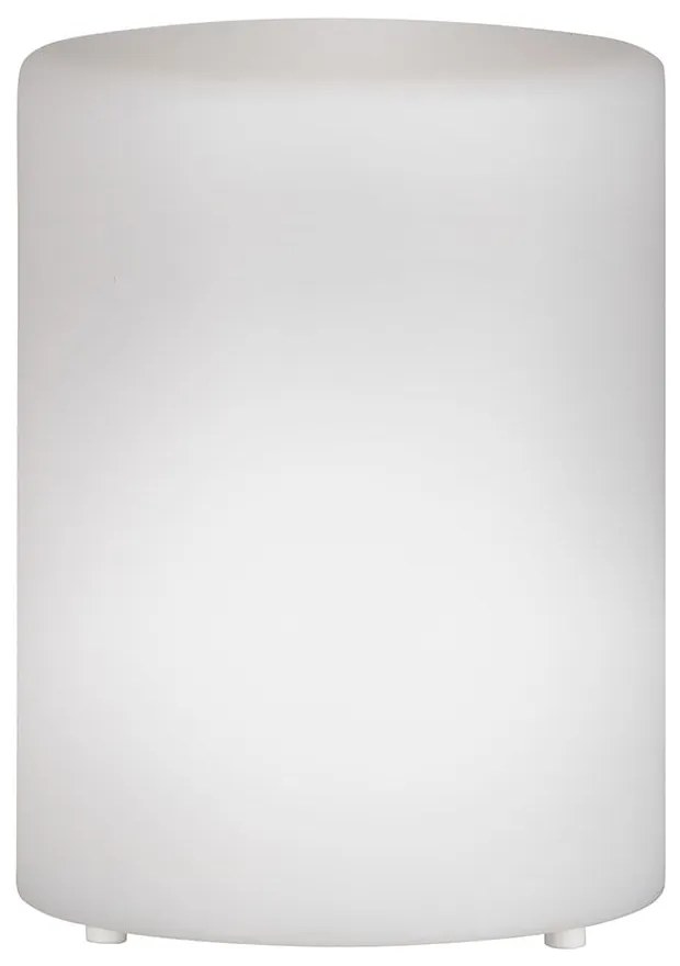 Biała lampa stołowa LED (wysokość 15 cm) Ceppo – Fischer & Honsel